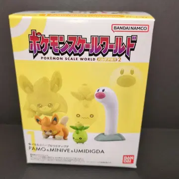 포켓몬 스케일 월드 팔데아 지방 2 파모 & 미니브 & 우미디그다