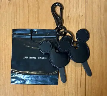 JAM HOME MADE 미키 마우스 가죽 키 커버