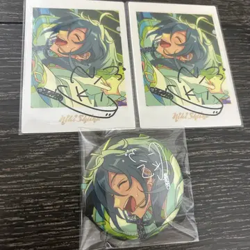 앙스타 10주년 전시회 캔뱃지 파샤츠 시이나 니키