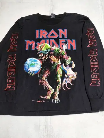 [ 새상품급 ] IRON MAIDEN 아이언 메이든 디자인 긴팔 T셔츠