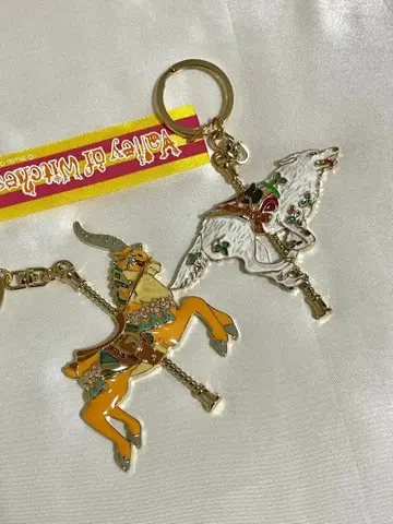 [ 미사용 ] 지브리파크 한정판 회전목마 산짐승 야크루 메탈 참