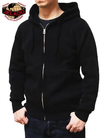 jelado 지퍼 후드티 블랙 archive opium vintage