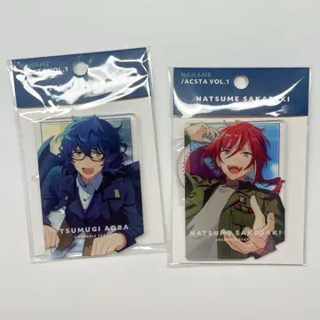 앙스타 사선 아크릴 스탠드 사카사키 나츠메 아오바 츠무기