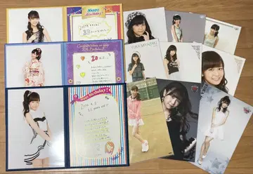 미야자키 유카 벌스데이 사진 & 핀업 포스터 세트