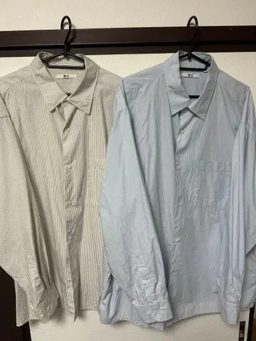 유니클로C 브로드 오버사이즈 셔츠 2장 XL