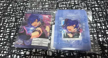 앙스타 전시회 백스테이지 PASS풍 스티커 케이스 준