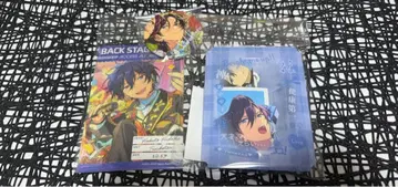 앙스타 전시회 백스테이지 PASS풍 스티커 케이스 호쿠토 캔뱃지