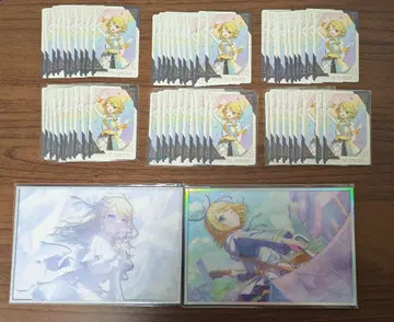 프로세카 하피콜레 카가미네 린 아크릴 색지 그리 생일