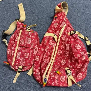 헤이세이 레트로 숄더백 웨스트 파우치 아프로견 레어