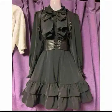 manon mimie 지뢰 프릴 원피스