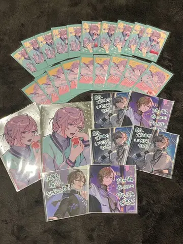 니지산지 카나에 폴라로이드풍 카드 뉴트로 묶음 판매 21장