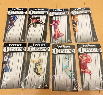 하이큐!! 아크릴 키링 8개 세트