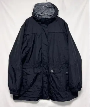 FREE COUNTRY 블랙 폴리에스테르 x 퍼 리버서블 자켓