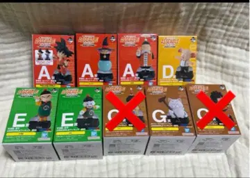 드래곤볼 피규어 A~G 세트