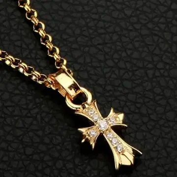 실버 925 크로스 목걸이 은 목걸이 지르코니아 CZ 펜던트