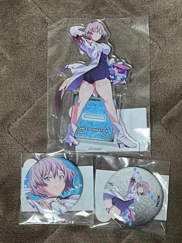 복권 크리프 그리드맨 유니버스 아크릴 스탠드 캔뱃지 무지나