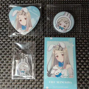 학원 아이돌 마스터 학마스 시노자와 히로 GIGO 사진 캔뱃지 참