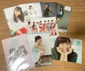 미야자키 유카 핀업 포스터 & 클리어 파일 세트