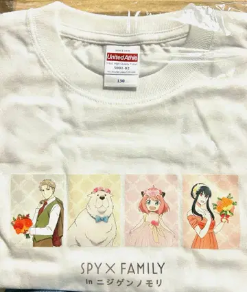 스파이 패밀리 SPY x FAMILY 니지겐노모리 어린이용 T셔츠 130
