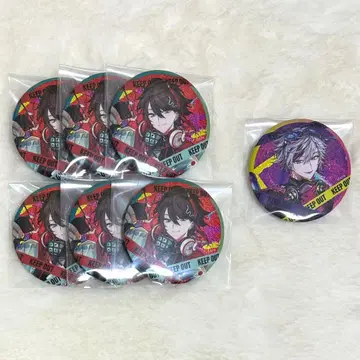 니지산지 사에구사 아키나 후와 미나토 Stun Mode 캔뱃지