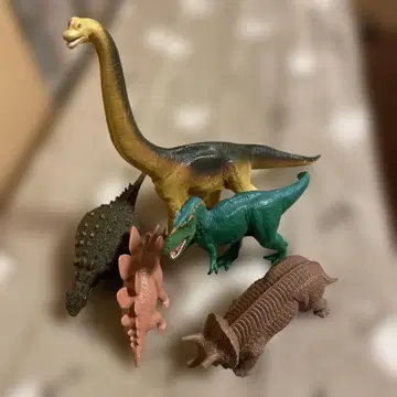 공룡 피규어 5개 세트