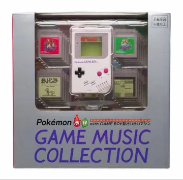 포켓몬 GAME MUSIC COLLECTION with GAME BOY형