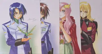 기동전사 건담 SEED DESTINY 포스터 키라 아스란 라크스 레이