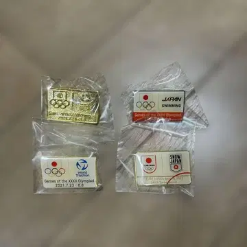 도쿄 올림픽 협회 배지