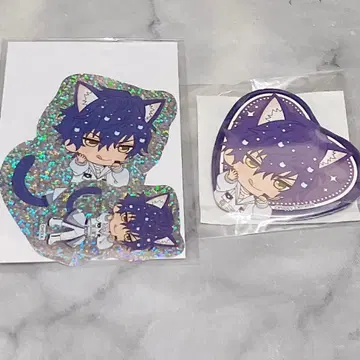 앙스타 난자 사자나미 쥰 캔뱃지 스티커