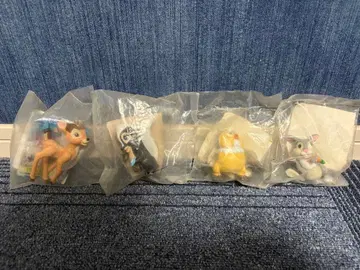 USA 디즈니 해피밀 밤비 피규어 세트