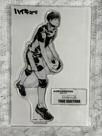 하이큐 아크릴 스탠드 센다이 관광 특사 카게야마 토비오