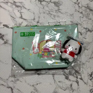 산리오 복권 포차코 보냉 백과 키링 세트