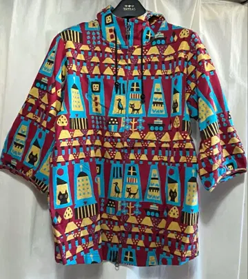 새상품 택 없음 마타노 아츠코 반팔 후드티 M 사이즈 와코루 고양이