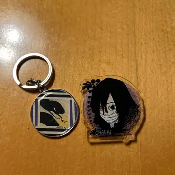 귀멸의 칼날 이구로 오바나이 아크릴 배지 키링