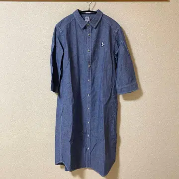 CHUMS 셔츠 원피스
