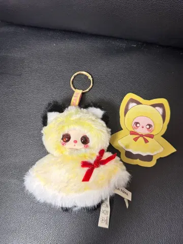 Liila의 봉제 인형 키링 크리스마스 한정판 빨간색 크리스탈 오일 눈