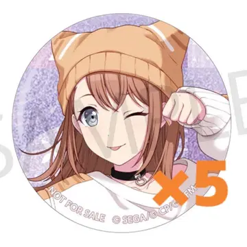 프로세카 글리터 캔뱃지 49c 하나사토 미노리