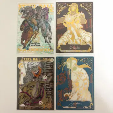 죠죠 캐러밴 금박 클리어 카드 B 조니 자이로