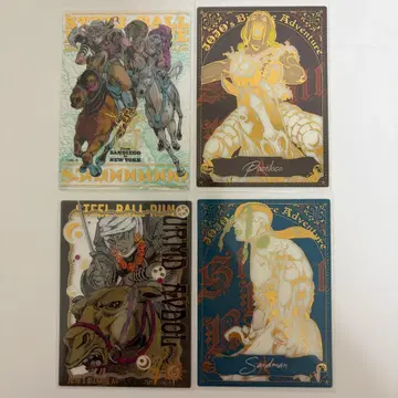 죠죠 캐러밴 금박 클리어 카드 B 조니 자이로