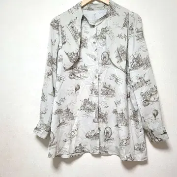 레리안 토와르 드 주이 패턴 긴팔 셔츠