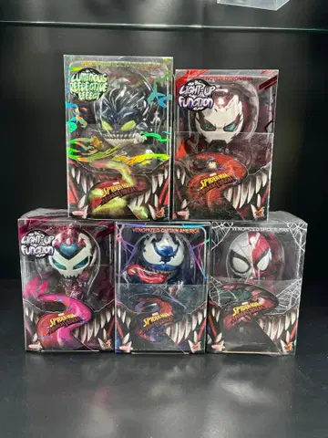 핫토이즈 코스베이비 스파이더맨: 맥시멈 베놈 묶음 판매