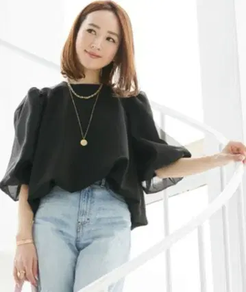 유어스 시어 슬리브 도킹 벌룬 상의