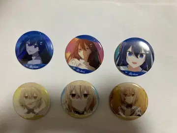 와타타베 트레이딩 캔뱃지 6개 세트 히나코 시오리