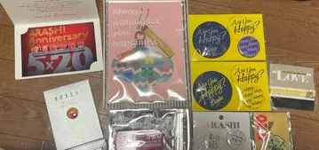 아라시 굿즈 묶음 판매 9점