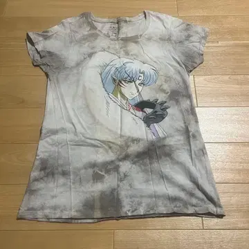 이누야샤 그래픽 프린트 T셔츠 구제 의류 셋쇼마루