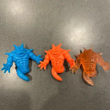 드래곤볼 드라지우개 포룽가 3개 클리어 파랑 빨간색 지우개