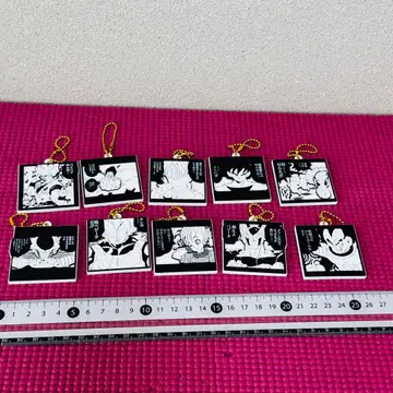 드래곤볼 40주년 기념 고무 마스코트 비스킷 세트!