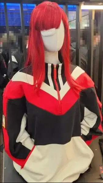 림버스 컴퍼니 유리 스웨트 하프 집업 셔츠 & 유리 패치