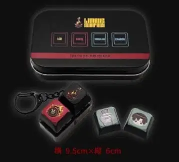 Limbus Company 키캡 키링 & 캔 케이스 3주년