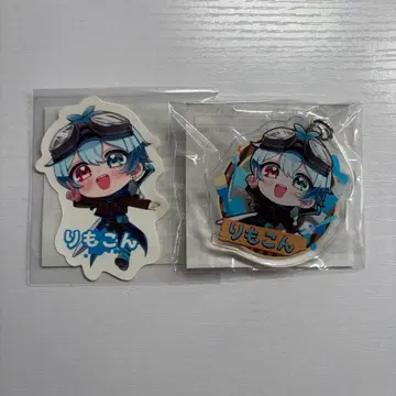 잉크 리모콘 잉크에스트 스티커 아크릴 키링 세트